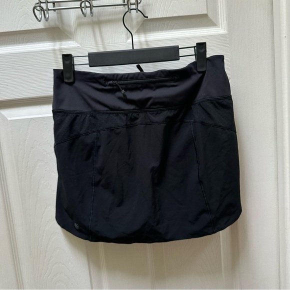 Athleta run with it skort skirt Black Athletic Skort s small - Picture 5 of 9